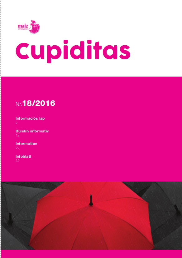 Cupiditas 2016