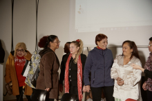 Ausstellungseröffnung "Schutzmantel gegen Rassismus"