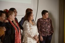 Ausstellungseröffnung "Schutzmantel gegen Rassismus"