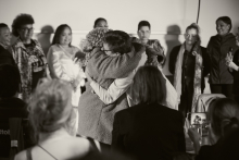 Ausstellungseröffnung "Schutzmantel gegen Rassismus"