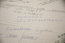 Workshop 1: Care-Arbeiter_innen und Verbündete weben eine neue Welt (World-Café)