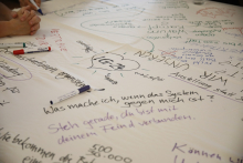 Workshop 1: Care-Arbeiter_innen und Verbündete weben eine neue Welt (World-Café)