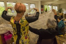 Prozess der Mantelvorbereitung