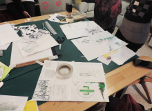Zine Workshop bei Potato Publishing