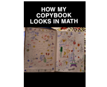 my copybook in math