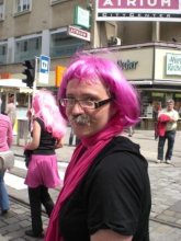 Umzug bei Demo zum 1.Mai 2010