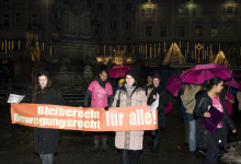 Demo Bewegungsrecht für ALLE